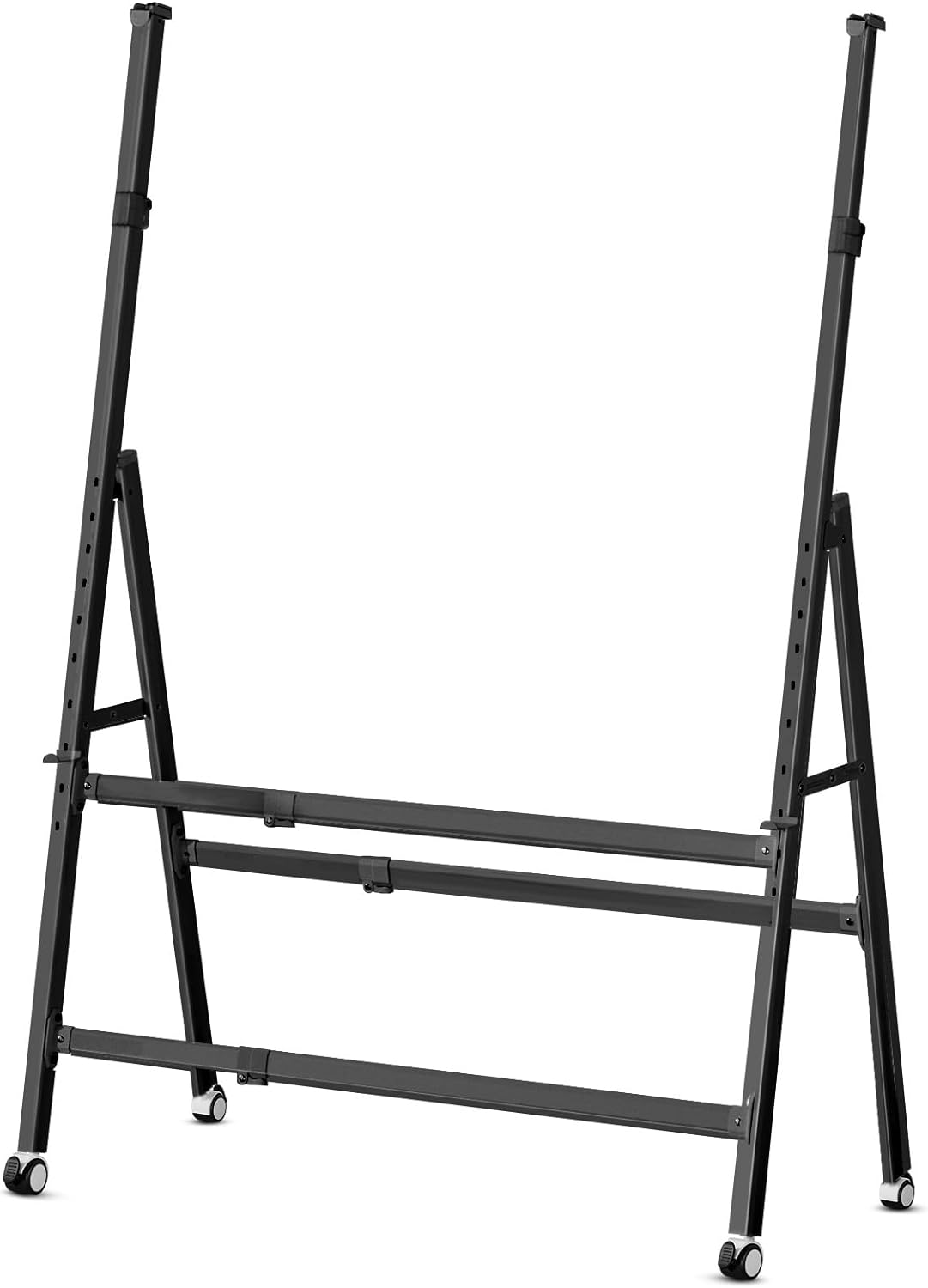 ZHDIAN A-Frame Foldable Whiteboard Stand, Height and Width Adjustable, Mobile Stand with Wheels for dry erase board, Chalkboard, Glass Board