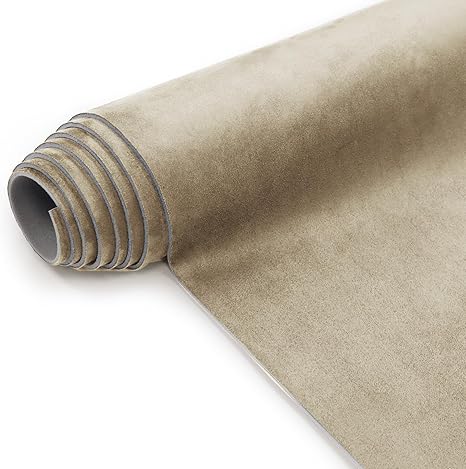 Suede Headliner Fabric with Foam Backing Material - Automotive/Home Micro-Suede Headliner Flame Retardant Fabric for Car Replacement/Repair/DIY, 36x24in