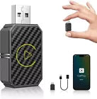 Mini Wireless CarPlay Adapter for Apple Plug & Play Low Latency Converts Wired