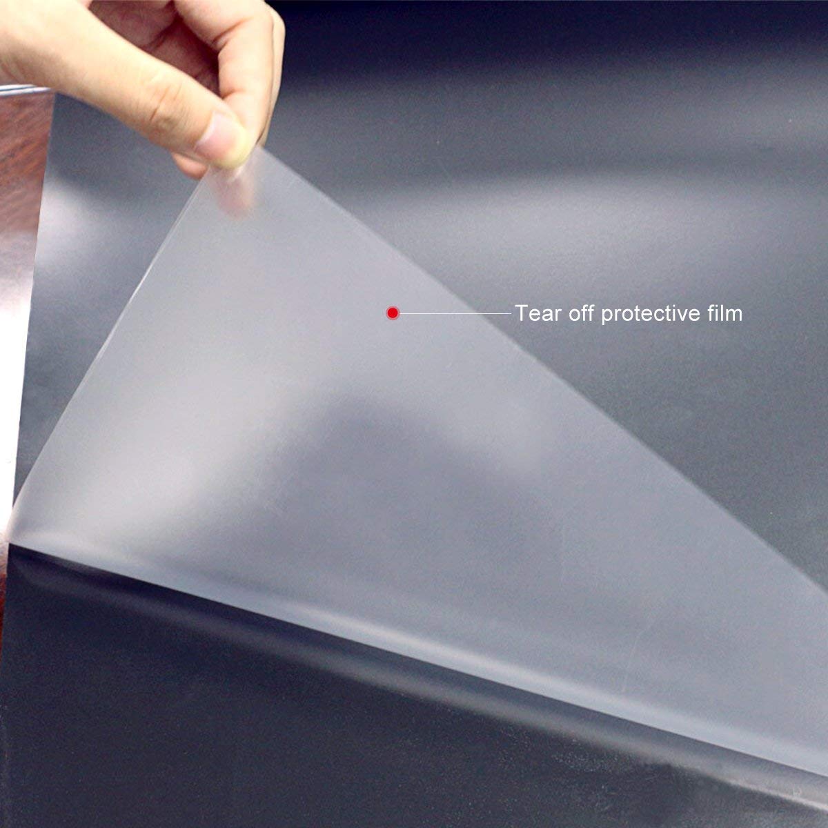 Self-Adhesive & Magnetic Chalkboard for Wall, Peel and Stick Blackboard Roll 48"x36"