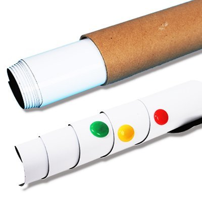 Self-Adhesive Magnetic Whiteboard for Wall, Peel & Stick Dry-Erase Board for Office / Home / School