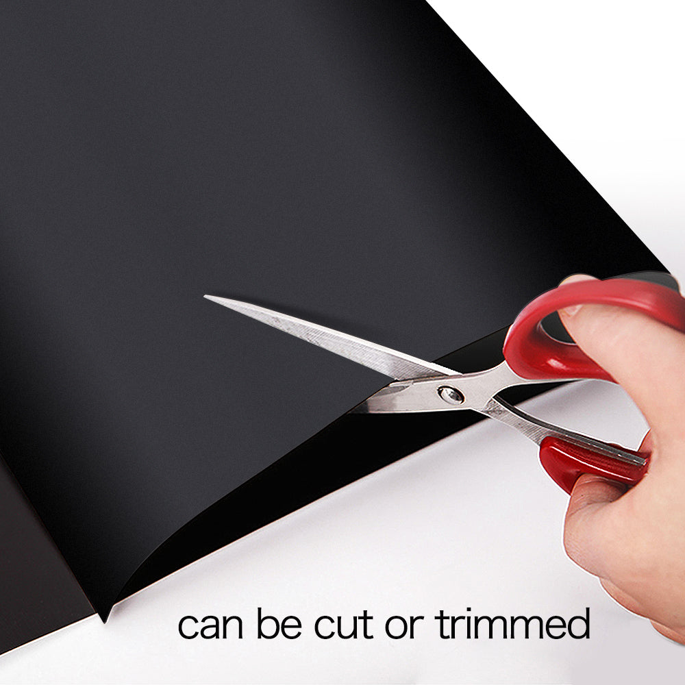 Large Chalkboard Roll, Magnetic Receptive Blackboard for Wall, Non-Adhesive Backing