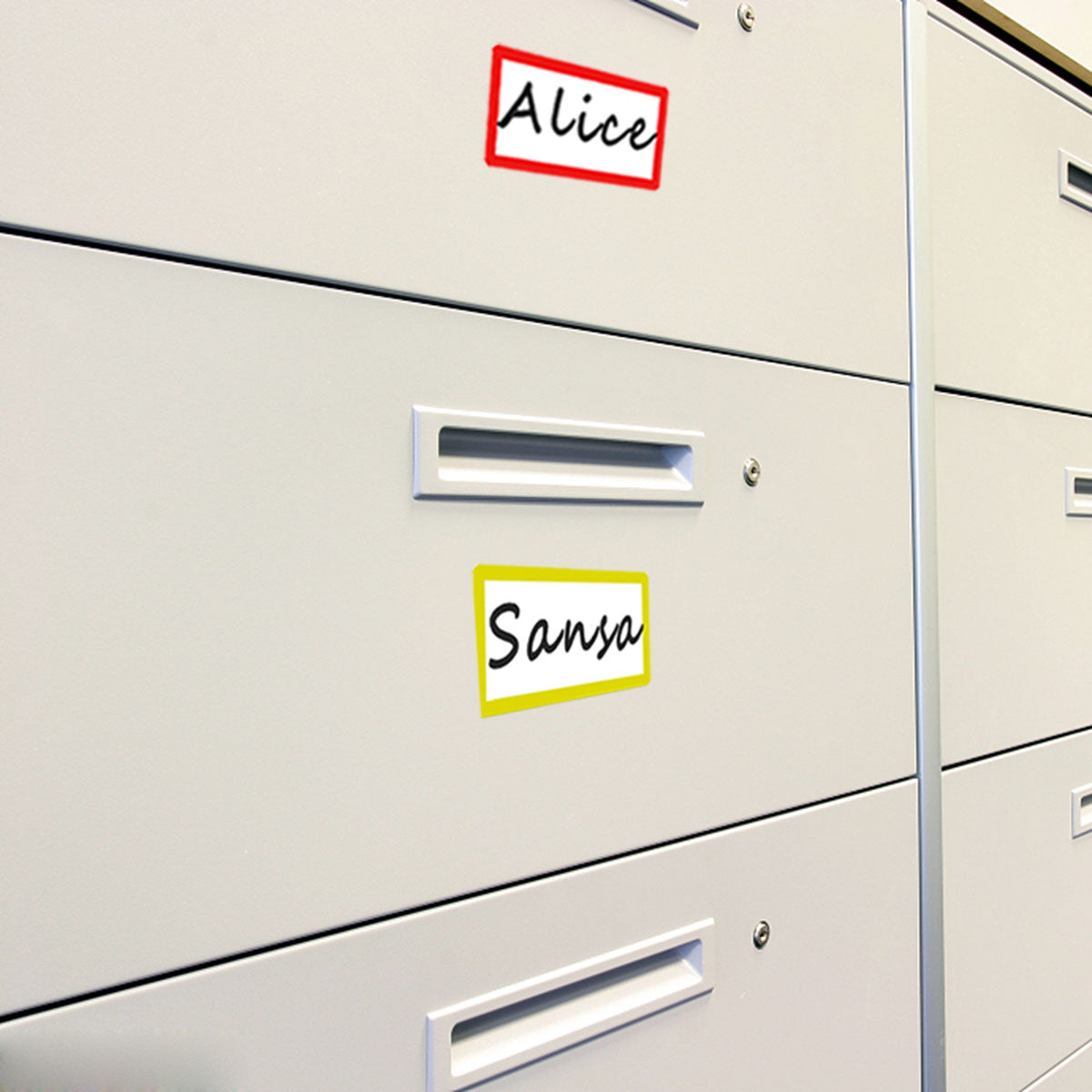 Magnetic Dry Erase Labels/Name-plate, Effective on Schedule Board/Fridge/Whiteboard 36-Pcs, 2" x 1"