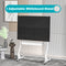 ZHIDIAN Universal Mobile Stand Only, Height & Width Adjustable Stand On Wheels, Stand for Whiteboard, Chalkboard, Glass Dry Erase board, Interactive whiteboard, Drawing Board