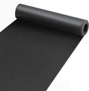 Garage Floor Mat, Thickness Diamond Plate Vinyl Heavy Duty Parking Mat for Garage Floor, Golf Cart Parking, Water/Stain Resistant Floor Runner (Black Coin, 4 x 6.5FT)