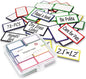 Large Magnetic Dry Erase Labels 4x1.5, 30Pcs Thick Reusable Writable Dry-Erase Magnets Strips Rectangle Removable Big Name Plate Tags for Whiteboard Fridge Cabinet Classroom Locker