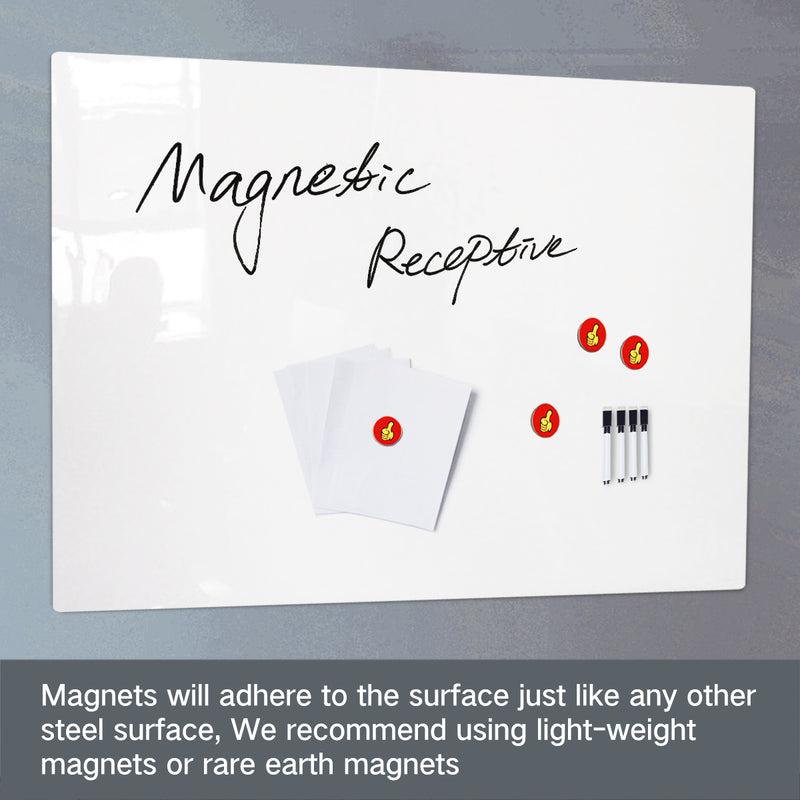 ZHIDIAN Non-adhesive Magnetic Receptive Whiteboard Sticker for