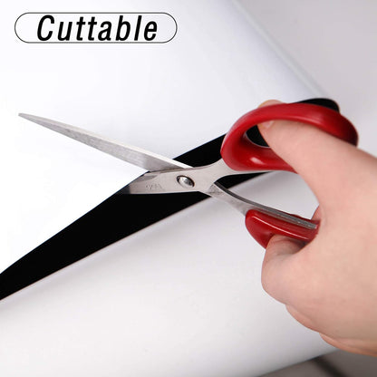 ZHIDIAN 48x36 Inch Magnetic Whiteboard Wall Sticker, Non-Adhesive Removable Dry Erase Decal with 2 Markers & 6 Magnets