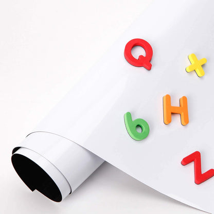 ZHIDIAN 48x36 Inch Magnetic Whiteboard Wall Sticker, Non-Adhesive Removable Dry Erase Decal with 2 Markers & 6 Magnets