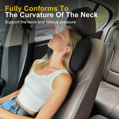 Graphene Car Seat Cushion Lumbar Support Pillow, Comfort Memory Foam Car Cushions for Driving, Sciatica & Lower Back Pain Relief for Auto, Office Chair, Wheelchair