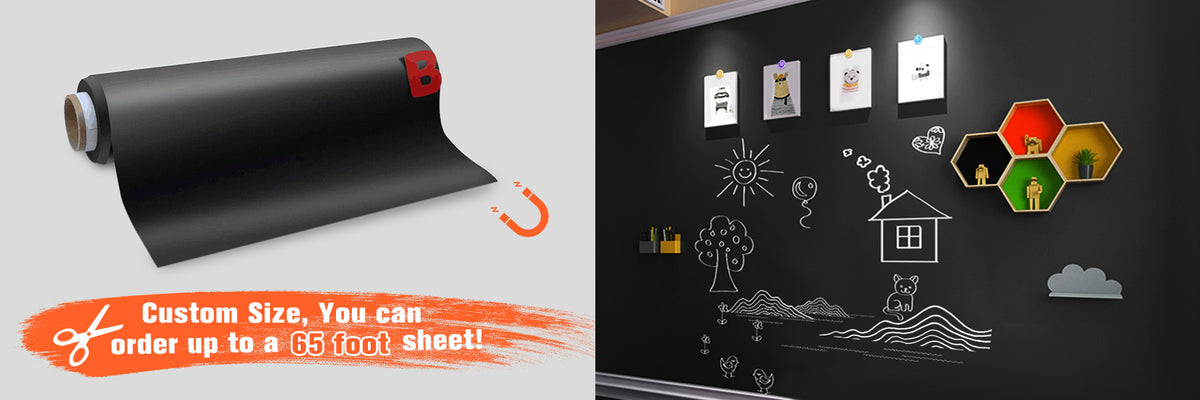 White Chalk Blackboard Sticker Dry Erase Board - ZHIDIAN OFFICE –  zhidianoffice