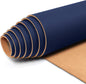 Linen Cork Board Roll Black 48" x 24", 1/4" Thick Large Fabric Covered Corkboard for Walls, ZHIDIAN Frameless Bulletin Board Non-Adhesive Colored Cork Board for Office Decor
