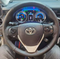 Genuine Leather Steering Wheel Cover for Toyota RAV4, Camry, Corolla
