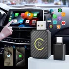 Mini Wireless CarPlay Adapter for Apple Plug & Play Low Latency Converts Wired
