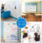 3' and 4‘ Wide (By the Foot) Magnetic Whiteboard Sticker Non-adhesive Backing