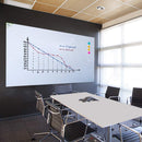ZHIDIAN 72" x 48" Dry Erase Magnetic Whiteboard Wallpaper, Non-Adhesive Back