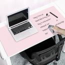Repeatable dry-wiping writing desk mat, mouse pad, waterproof, multi-color optional