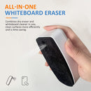 Magnetic Dry Erase Erasers All-in-One Whiteboard Spray Eraser for White Board,Glass Board with Free 6 Liquid Chalk Markers