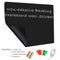 ZHIDIAN Magnetic Chalkboard Contact Paper for Wall, 48" x 36" Non-Adhesive Back Chalkboard Wallpaper, Blackboard Wall Sticker with Chalks for Home/School/Playroom