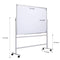 Magnetic Dry Erase Board Stand Removable Whiteboard Frame Double-sided
