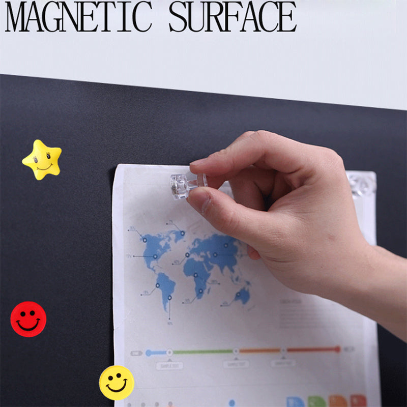 Self-Adhesive & Magnetic Chalkboard for Wall, Peel and Stick Blackboard Roll 48"x36"