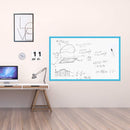 ZHIDIAN Large Whiteboard Wall Sticker, 48 x 36 Inch Magnetic Removable Dry Erase Board Non-Adhesive Thick Wall Decal Paper, Includes 2 Markers, 6 Magnets