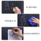 ZHIDIAN Chalkboard Roll Magnetic Receptive Blackboard Wall Sticker with Chalks, 36" x 24", Non-Adhesive Back Removable Reusable Thick Chalkboard for School Classroom/Office/Home