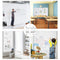 Large Magnetic Whiteboard Sticker for Wall | Non-Adhesive Back with Dry Erase Board Surface | 94 x 48 Inches, Includes 2 Markers 6 Magnets | Thick and Removable