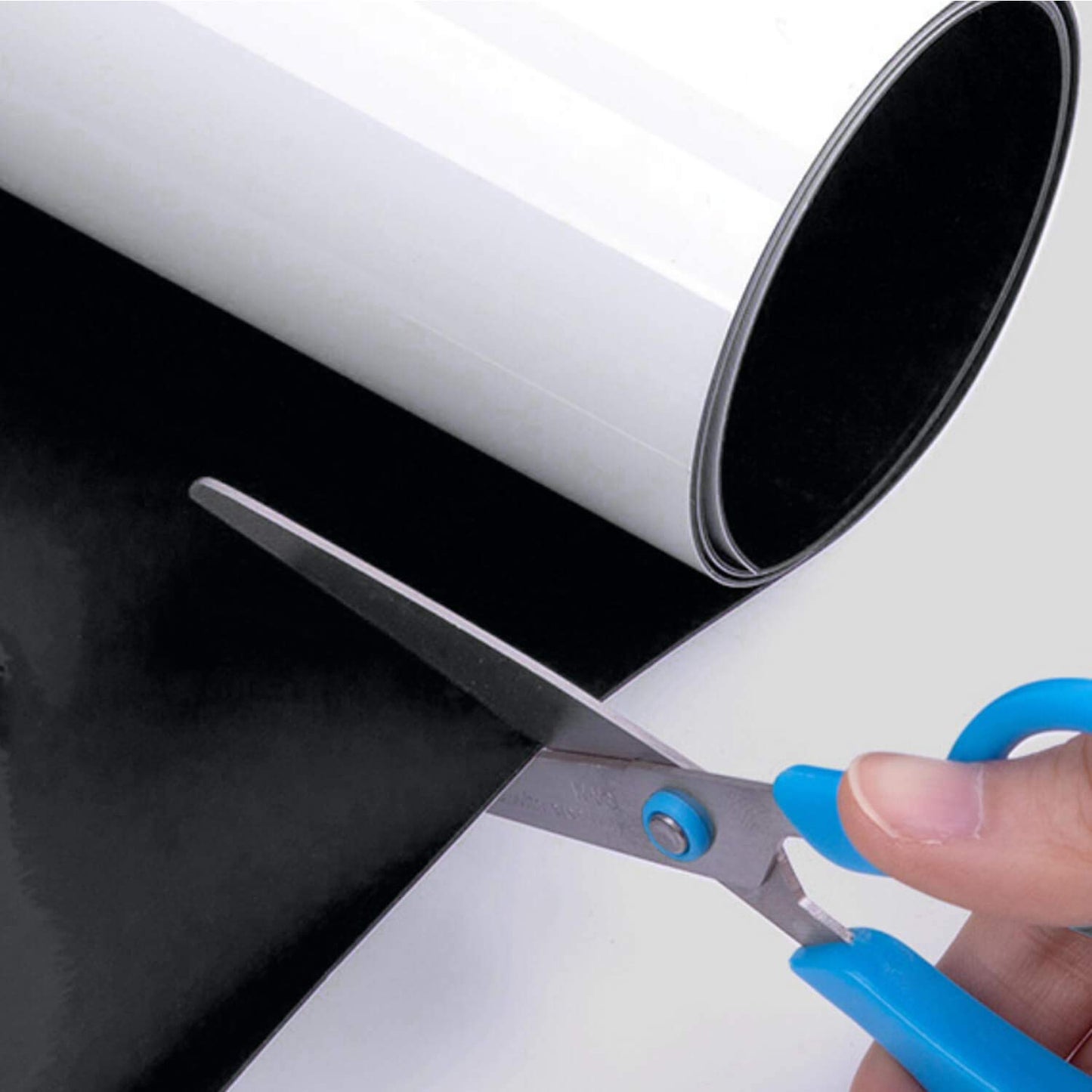 Large Magnetic Whiteboard Sticker for Wall | Non-Adhesive Back with Dry Erase Board Surface | 48 x 36 Inches, Includes 2 Markers 6 Magnets | Thick and Removable